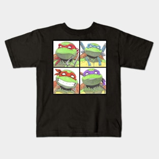 Four Turtle Brothers Kids T-Shirt